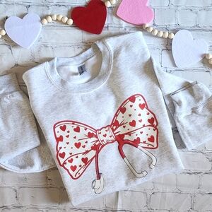 Valentines Coquette Nurse xl sweatshirt